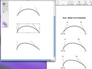 Basic PDF import (Chlor on the left, original on the right).