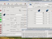 Overview with main window, macro editor and virtual keyboard