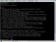 The command line interface is also available