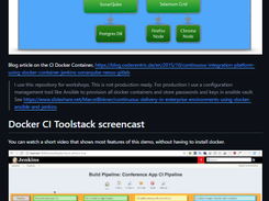 CI Tools Demo Screenshot 1