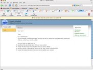 CMS interface: preview of the current page