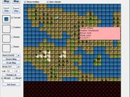 General interface screenshot (with tooltips on)