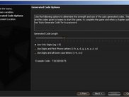 Deployment wizard - Password options.