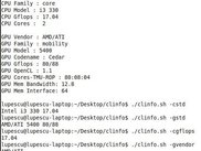 clinfo usage sample