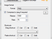 Imgur settings
