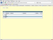 Projects page