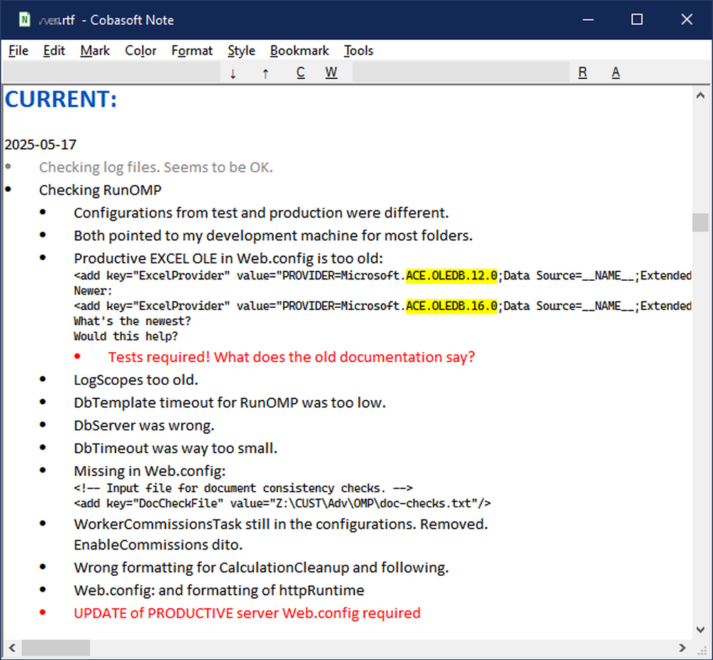 Simple Planning Example