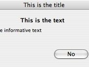 Yes no message box