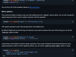Cocur Slugify Screenshot 1