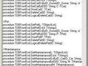 Persistence module interface