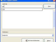 COD running under WinXP
