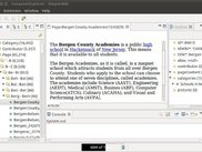 CE with wikipedia data model (Model View)