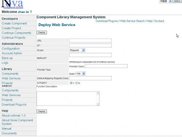 web service info edit