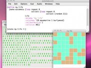 cellular automata with state window (conway's game of life)