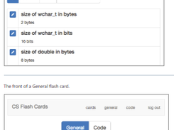 Computer Science Flash Cards Screenshot 1