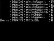 Signal spy output