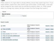 meta-data admin editing a column definition