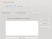 The main window