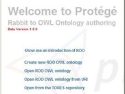 Welcome screen for ROO-1.0.0