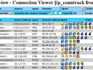 Summary view - sorted by amount of connetcions per IP