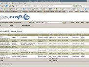 General Orders List View