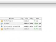 Reportcenter logs and filters all jobs and activity