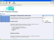 Portal "home" page layout, initial development.
