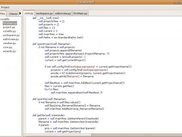 Coralillo IDE self hosting with many source files.