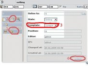 Corinis Administration CMS module - javascript image editor
