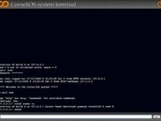 CorneliOS terminal session is running