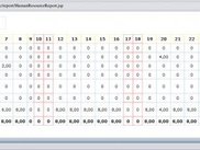 Human Resource timesheet report
