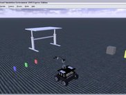 The simulated CoroBot