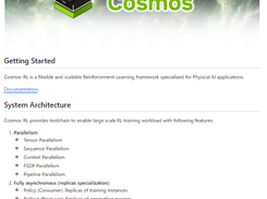 Cosmos-RL Screenshot 1