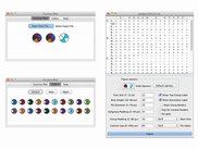 Screen shots of the Coulson Plot Generator program