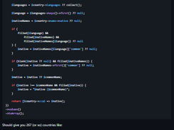 Countries Screenshot 2