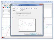 Image export dialog