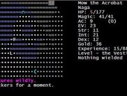 A naga confronted by a lich at the gates of Cocytus.