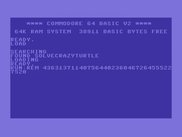 C64 LOAD FROM TAPE AND RUN:REM WITH PARAMETER