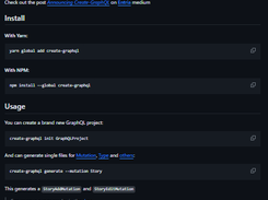 Create GraphQL Screenshot 1