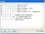 Cron editor, adding to schedule