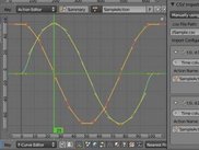 Importing sine waves from a CSV file to f-curves.