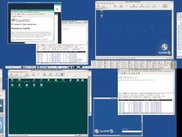 Logical Xinerama-View of multiple sessions on one desktop.