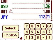 The configurable tax button on the main form