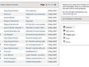 HGO theme - Inbox folder view