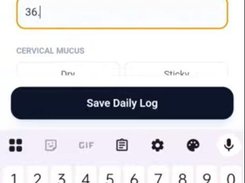 CycleTracker Screenshot 1