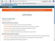 CyNote Menu