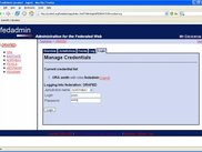 Login as a DACS ADMIN_IDENTITY