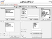 Daffodil CRM ADMIN Page