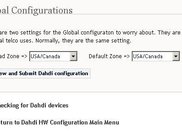 Setting Global Configs