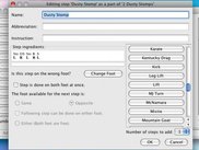 How to edit a step.